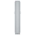 Miniatyrbilde 7 av 11: vidaXL Uttrekkbar sidemarkise dobbel 170x600 cm kremhvit