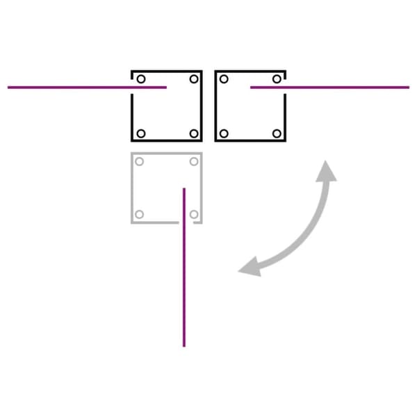 vidaXL sammenrullelig sidemarkise 120 x 600 cm brun