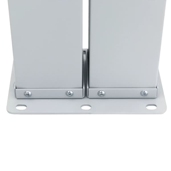 vidaXL Uttrekkbar sidemarkise 120x600 cm brun