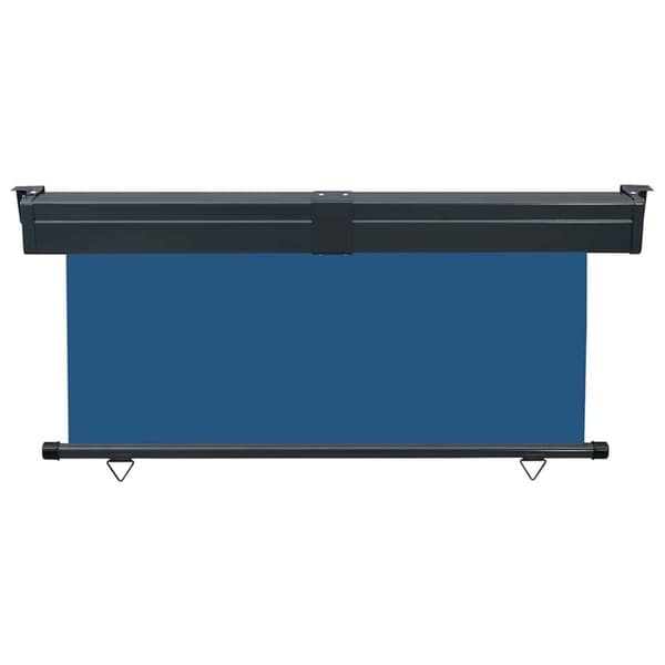 vidaXL sidemarkise til altan 160x250 cm blå