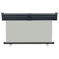 Miniatyrbilde 4 av 10: vidaXL Sidemarkise for balkong 125x250 cm grå