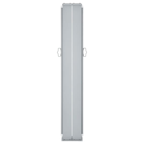 vidaXL Uttrekkbar sidemarkise 140x600 cm blå
