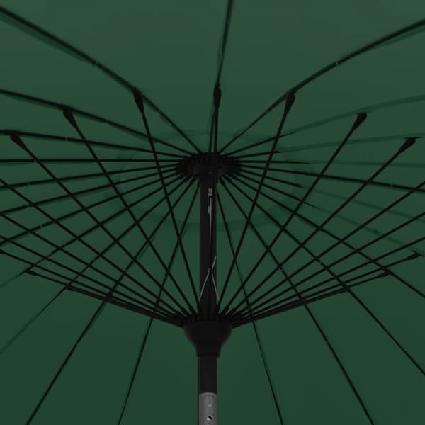 vidaXL Aurinkovarjo alumiinitanko 270 cm vihreä