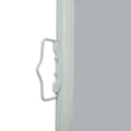 Miniatyrbilde 2 av 4: vidaXL Uttrekkbar sidemarkise 100x300 cm grå
