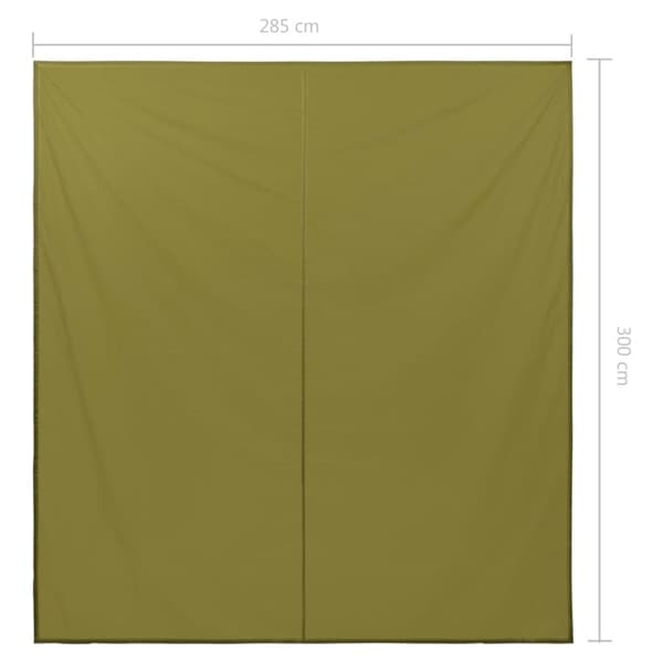 vidaXL Tarp 3x2,85 m grön