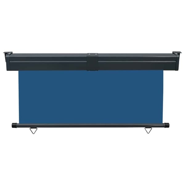 vidaXL sidemarkise til altan 170x250 cm blå