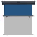 Miniatyrbillede 5 af 10: vidaXL sidemarkise til altan 170x250 cm blå