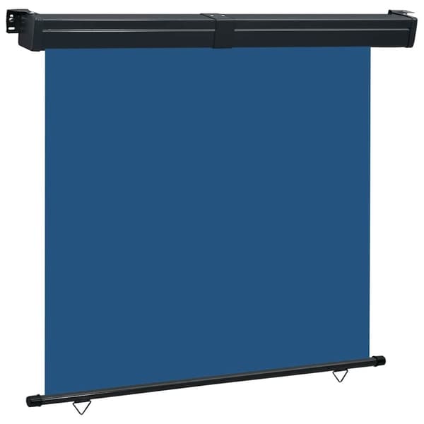 vidaXL sidemarkise til altan 170x250 cm blå