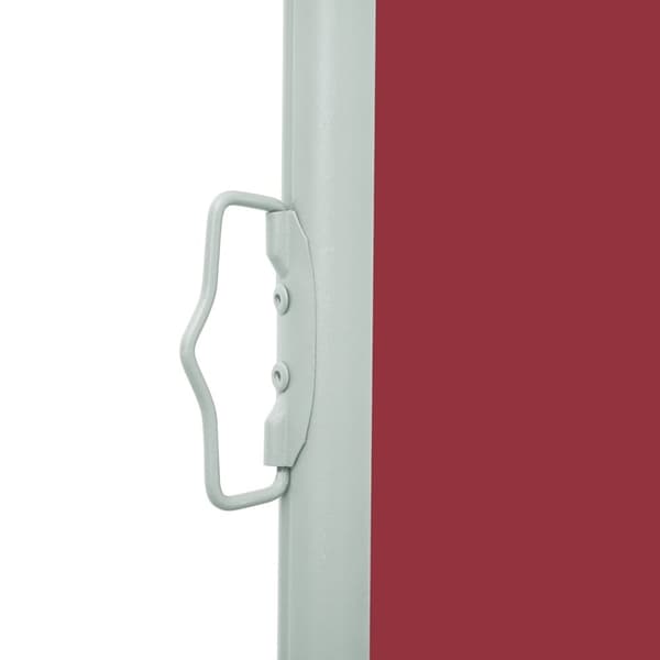 vidaXL Uttrekkbar sidemarkise 140x500 cm rød