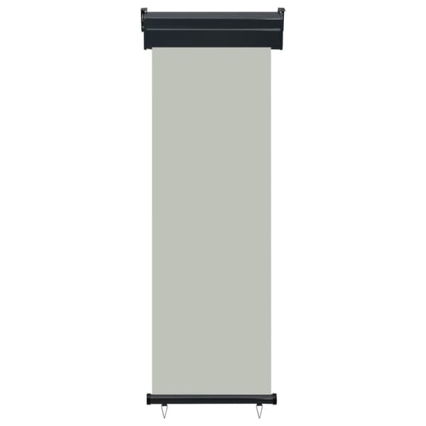 vidaXL Sidemarkise for balkong 60x250 cm grå
