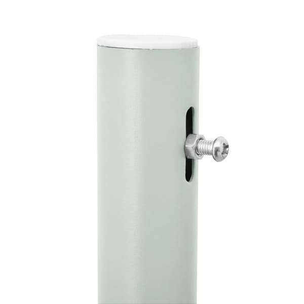 vidaXL Uttrekkbar sidemarkise 170x300 cm svart