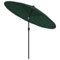 Miniatyrbilde 3 av 8: vidaXL Parasoll med aluminiumsstang 270 cm grønn