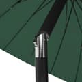 Miniatyrbilde 6 av 8: vidaXL Parasoll med aluminiumsstang 270 cm grønn