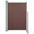 Miniatyrbilde 3 av 10: vidaXL Uttrekkbar sidemarkise 120x300 cm brun