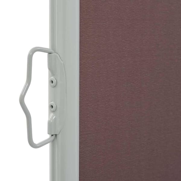 vidaXL Uttrekkbar sidemarkise 120x300 cm brun