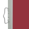 Miniatyrbilde 6 av 11: vidaXL Uttrekkbar sidemarkise 160x300 cm rød