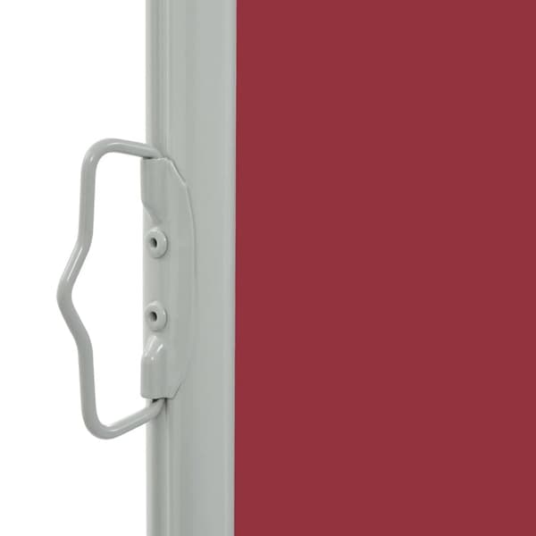vidaXL Uttrekkbar sidemarkise 160x300 cm rød