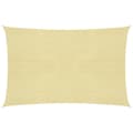 Miniatyrbilde 1 av 6: vidaXL Solseil 160 g/m² beige 4x5 m HDPE