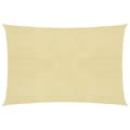 Miniatyrbilde 1 av 11: vidaXL Solseil 160 g/m² beige 4x7 m HDPE