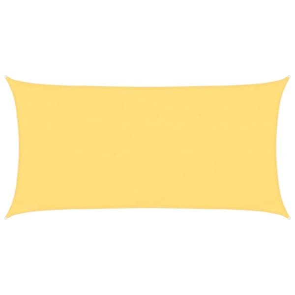 vidaXL Aurinkopurje 160 g/m² beige 3x6 m HDPE