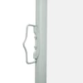 Miniatyrbillede 6 af 11: vidaXL sammenrullelig sidemarkise til terrassen 140x600 cm cremefarvet