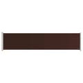 Miniatyrbilde 3 av 11: vidaXL Uttrekkbar sidemarkise 140x600 cm brun