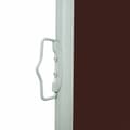Miniatyrbilde 6 av 11: vidaXL Uttrekkbar sidemarkise 140x600 cm brun