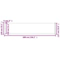 Miniatyrbilde 10 av 11: vidaXL Uttrekkbar sidemarkise 140x600 cm brun