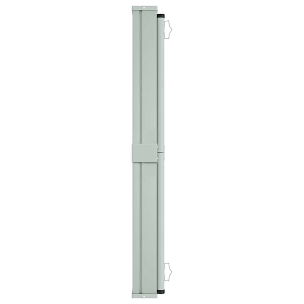 vidaXL Uttrekkbar sidemarkise 140x600 cm kremhvit
