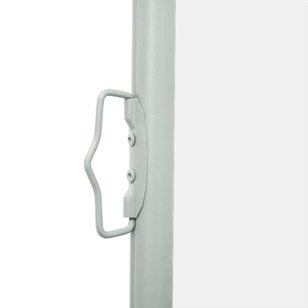 vidaXL Uttrekkbar sidemarkise 140x600 cm kremhvit