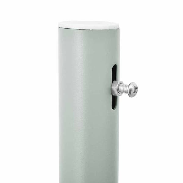 vidaXL Uttrekkbar sidemarkise 140x600 cm kremhvit
