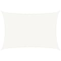 Miniatyrbild 3 av 11: vidaXL Solsegel 160 g/m² vit 5x6 m HDPE