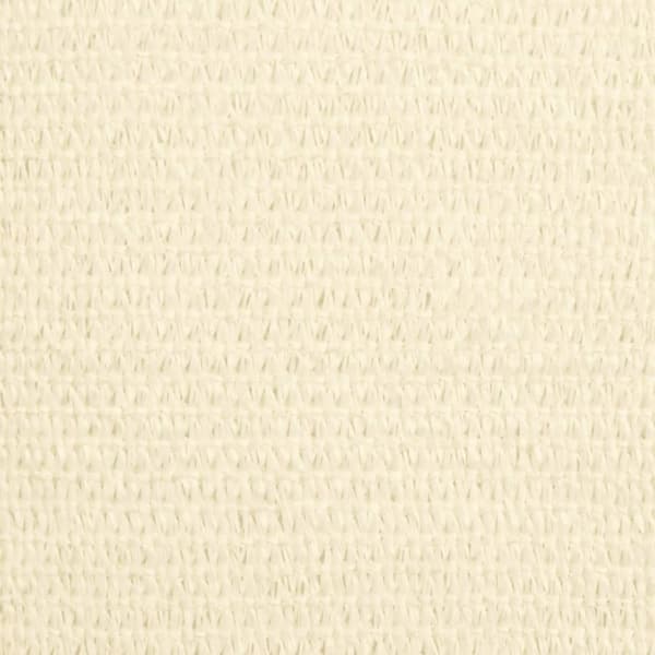 vidaXL Solsegel 160 g/m² gräddvit 3x3x4,2 m HDPE