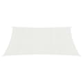 Miniatyrbilde 3 av 6: vidaXL Solseil 160 g/m² hvit 3x4 m HDPE