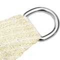 Miniatyrbillede 4 af 6: vidaXL solsejl 2,5x2,5 m 160 g/m² HDPE cremefarvet