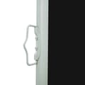 Miniatyrbillede 6 af 10: vidaXL sammenrullelig sidemarkise til terrassen 600x160 cm sort