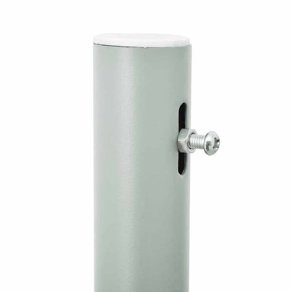 vidaXL Uttrekkbar sidemarkise 600x160 cm rød