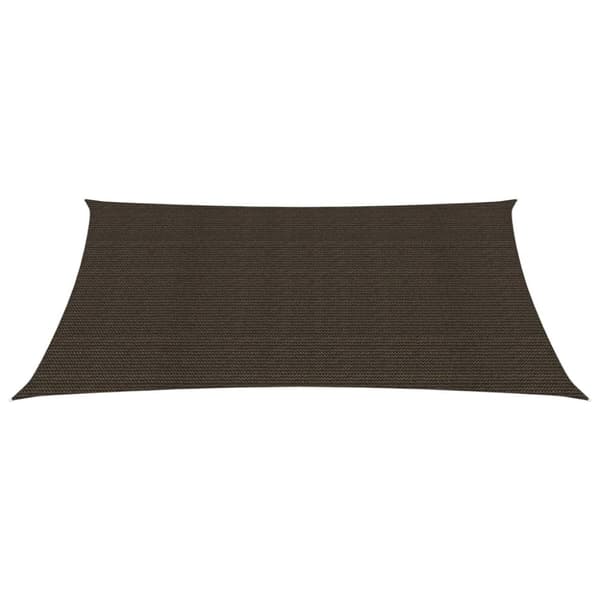 vidaXL Aurinkopurje 160 g/m² ruskea 4x5 m HDPE