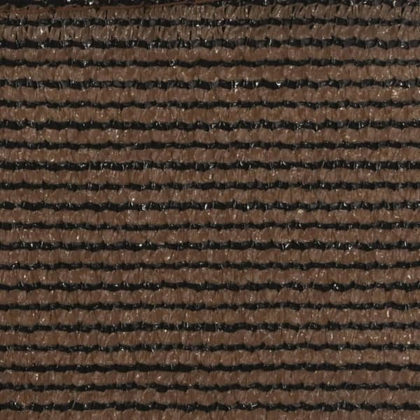 vidaXL Aurinkopurje 160 g/m² ruskea 3,5x4,5 m HDPE