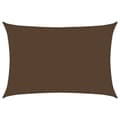 Miniatyrbilde 3 av 11: vidaXL Solseil 160 g/m² brun 4x5 m HDPE