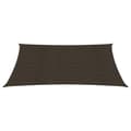 Miniatyrbilde 4 av 11: vidaXL Solseil 160 g/m² brun 4x5 m HDPE