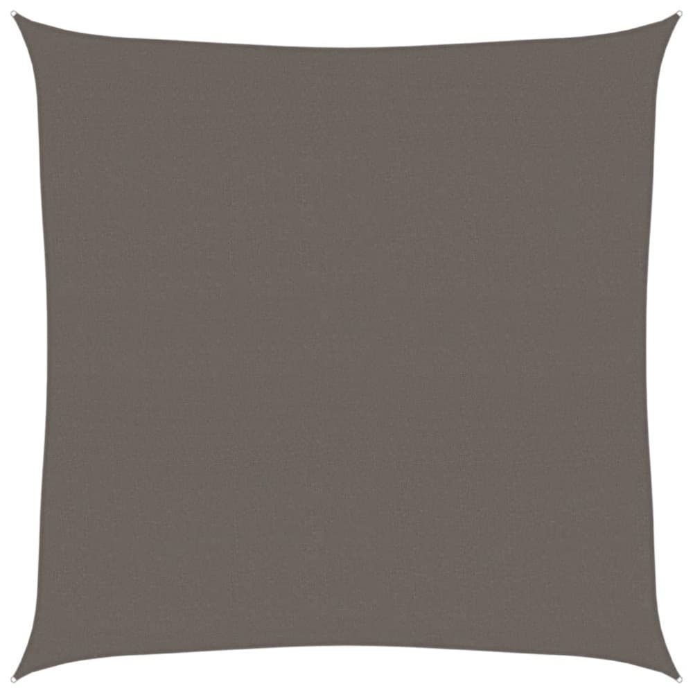 vidaXL Solsegel 160 g/m² antracit 5x5 m HDPE