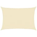 Miniatyrbilde 1 av 11: vidaXL Solseil 160 g/m² kremhvit 2,5x4 m HDPE