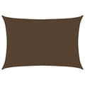 Miniatyrbilde 3 av 11: vidaXL Solseil 160 g/m² brun 5x7 m HDPE