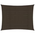 Miniatyrbilde 1 av 11: vidaXL Solseil 160 g/m² brun 3,5x4,5 m HDPE