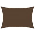 Miniatyrbilde 1 av 11: vidaXL Solseil 160 g/m² brun 4x6 m HDPE