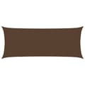 Miniatyrbilde 3 av 11: vidaXL Solseil 160 g/m² brun 2x4,5 m HDPE