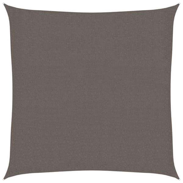 vidaXL Solseil 160 g/m² antrasitt 2,5x2,5 m HDPE
