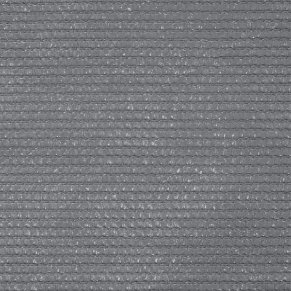 Solsejl trekantet, grå - 5 x 5 x 5 m