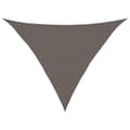 Miniatyrbilde 1 av 11: vidaXL Solseil 160 g/m² antrasitt 3,5x3,5x4,9 m HDPE